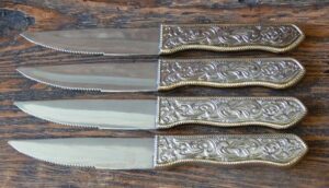 western buckle steak knives (set of 4)