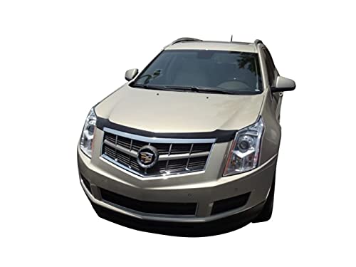 Auto Ventshade [AVS] Aeroskin Hood Protector | 2010 - 2017 Cadillac SRX, Low Profile/Flush - Smoke | 322042