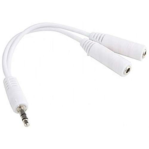 3.5mm Audio Y Splitter Cable for Speaker and Headphones