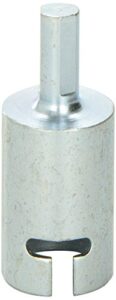 rieco-titan products (tst-129 zinc plated drill adapter , white