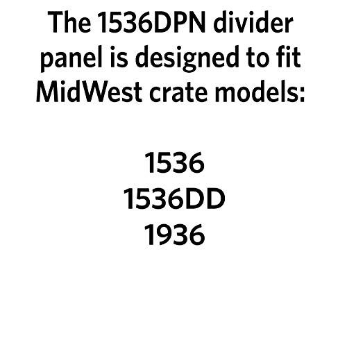 MidWest Homes for Pets Divider Panel Fits Models 1336TD, 1536 and 1536DD, Black