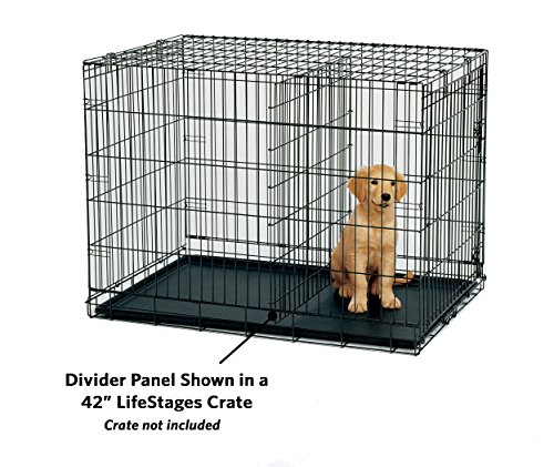 MidWest Homes for Pets Divider Panel Fits Models 1336TD, 1536 and 1536DD, Black