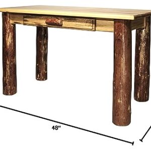 Montana Woodworks MWGCDLW Glacier Country Collection Desk, Laptop/Writing Glacier Country