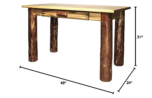 Montana Woodworks MWGCDLW Glacier Country Collection Desk, Laptop/Writing Glacier Country