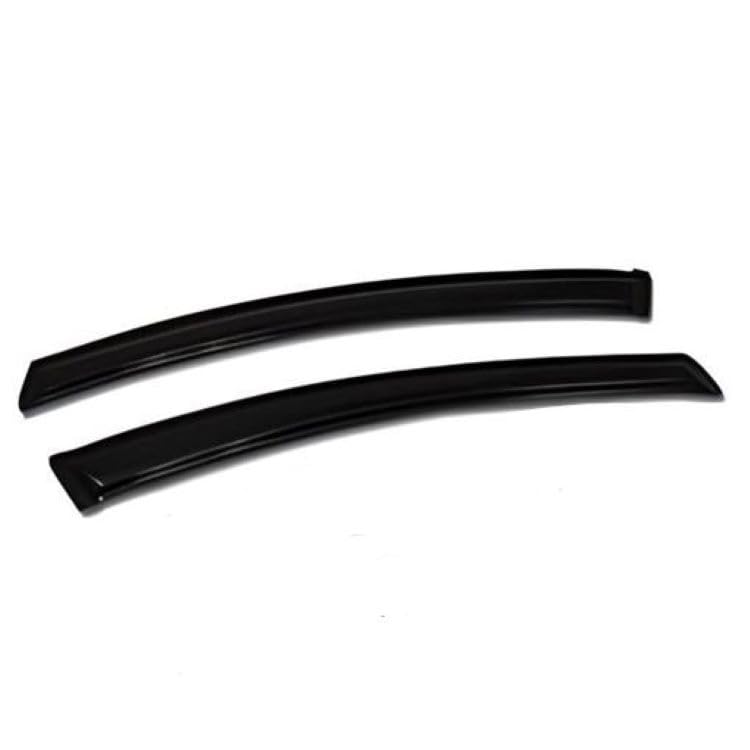 Stampede | Snap-Inz Sidewind Deflectors | 2007 - 2013 Chevrolet Silverado1500 Crew Cab - Smoke, 2 Pc. | 41062-2