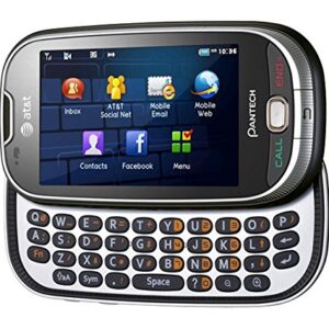 AT&T Unlocked Pantech Ease P2020 No Contract GSM Sliding Keyboard Touchscreen 2G Cell Phone