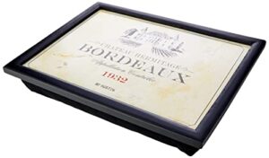 pimpernel vin de france lap tray, black