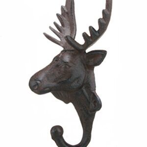 Cast Iron Moose Hook