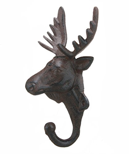 Cast Iron Moose Hook