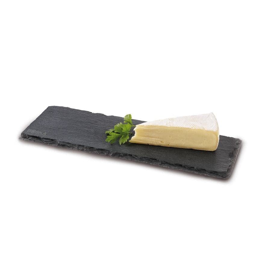 Boska Wooden Serving Cheese Board - Large Amigo Best for Cheese, Tapas, Bread, and Desserts Presentation - Board Slab with Non-Slip Feet - Cutting and Charcuterie Board - Dishwasher Safe