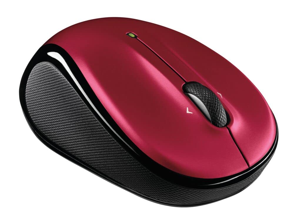 Logitech Wireless Mouse M325 with Designed-For-Web Scrolling - Red