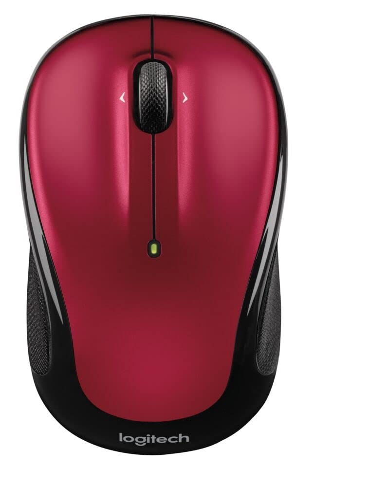 Logitech Wireless Mouse M325 with Designed-For-Web Scrolling - Red