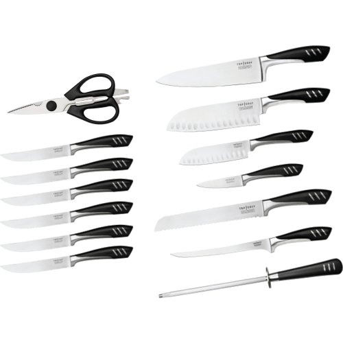 Top Chef by Master Cutlery, 15-Piece Knife Set