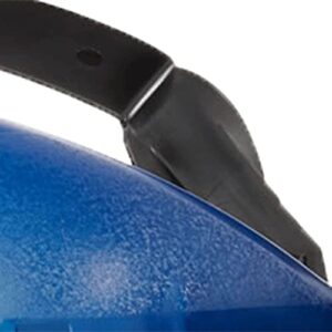 Sellstrom Single Crown Safety Face Shield with Ratchet Headgear, Clear Tint, Uncoated, Blue, 8" x 12" x .040, S39110