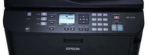 Epson WorkForce Pro WP-4530 Wireless All-in-One Color Inkjet Printer, Copier, Scanner, Fax, iOS/Tablet/Smartphone/AirPrint Compatible (C11CB33201)