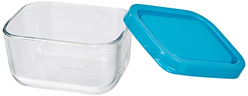 Bormioli Rocco Frigoverre 335180MA2321990 Food Container, Transparent, 9.7cm x 5cm