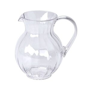 g.e.t. p-4090-pc-cl-ec shatterproof plastic lemonade/margarita pitcher, 90 fluid ounce, clear, set of 1