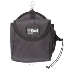 cashel snap-on lunch saddle bag, black