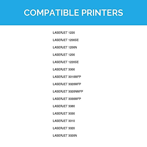 LD Products Compatible Replacement for HP 15X / C7115X HY Black Toner Cartridges 2-Pack