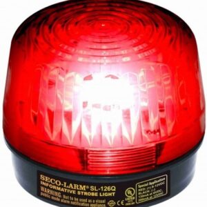 SECO-LARM SL-126Q/R Red Security Strobe Light