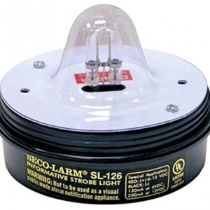 SECO-LARM SL-126Q/R Red Security Strobe Light