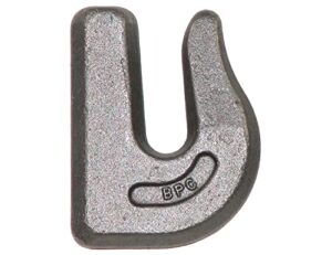 buyers products b2408w375 3/8"" welded-on grab hook, regular