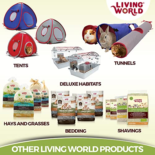 Living World - Aspen Wood Shavings, 1220 Cubic Inches - Bedding & Nesting Material for Small Animals