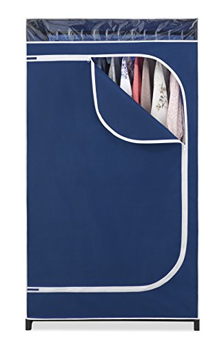 Whitmor Clothes Closet - Freestanding Garment Organizer with Sturdy Fabric Cover