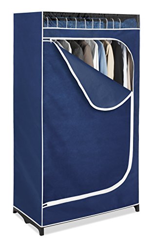 Whitmor Clothes Closet - Freestanding Garment Organizer with Sturdy Fabric Cover