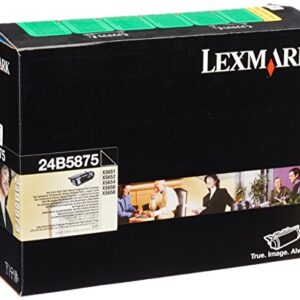 Lexmark 24B5875 XS651 XS652 XS654 XS656 XS658 Toner Cartridge (Black) in Retail Packaging