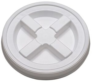 (5) brand new white gamma seal lids