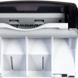 San Jamar Classic Element Plastic Lever Roll Towel Dispenser, Black Pearl