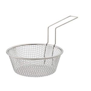 hic kitchen hic fry basket, 18/8 stainless steel, 7-inches, metallic