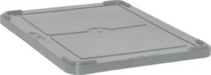 quantum storage systems divadable cov93000gy cover for dividable grid container dg93030, dg93060, dg93080 and dg93120, gray, 3-pack, 3 count