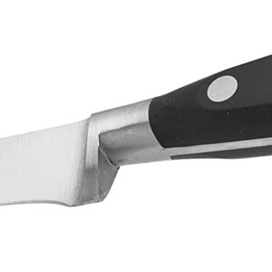 ARCOS Carving Knife 10 Inch Stainless Steel. Ham Slicer Knife for Cutting Ham and Meat. Ergonomic Polyoxymethylene Handle and 250mm Blade. Series Riviera. Color Black