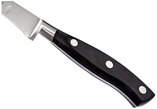 ARCOS Carving Knife 10 Inch Stainless Steel. Ham Slicer Knife for Cutting Ham and Meat. Ergonomic Polyoxymethylene Handle and 250mm Blade. Series Riviera. Color Black