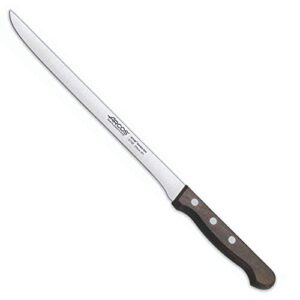 arcos atlantico slicing ham knife, 10-inch, brown