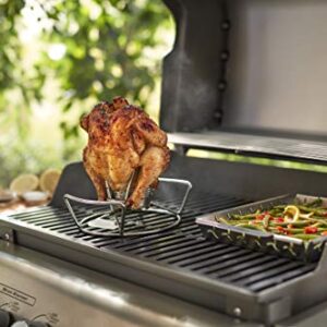 Weber 6482 Original Poultry Roaster , Silver