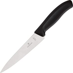 victorinox 6-inch swiss classic chef's knife with serrated blade