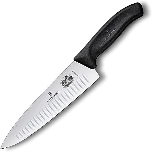 Victorinox 8-Inch Swiss Classic Chef's Knife with Granton Blade