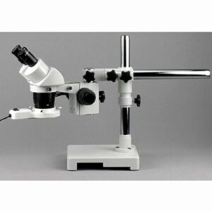 AmScope SW13B Binocular Microscope Head, WH10x Eyepieces, 10X and 30X Magnification, 1X/3X Objective