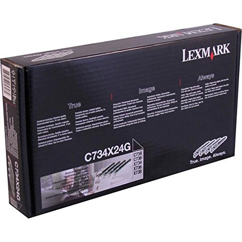 Lexmark C734/C736/X734/X736/X738 Series Photoconductor Unit 4 Pack 20000 X 4 Yield