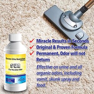 REMOVEURINE Pet Odor Eliminator for Home & Urine Destroyer - Pet Urine Odor Eliminator Spray - Urine Remover for Dogs and Cats - Pet Carpet Cleaner Solution