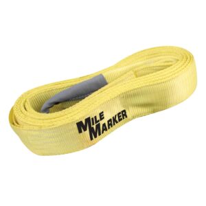 mile marker 3" x 15' recovery strap - 19315