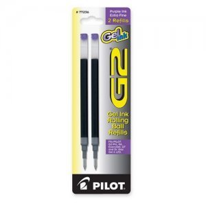 pilot refills purple extra fine point gel pen - p77236
