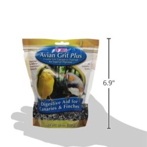 Brown's Avian Grit Plus Digestive Aid for Finches and Canaries with Licorice Scent, 20-Ounce