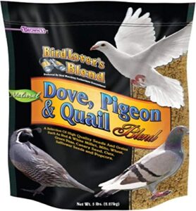 f.m. brown's bird lover's blend dove food for pets, 5-pound