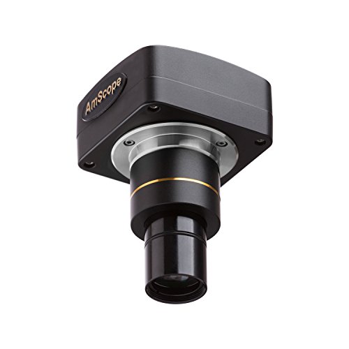 AmScope MU800-CK 8.0 MP USB2.0 Microscope Digital Camera + Calibration Kit, Compatible with Windows XP/Vista/7 and Mac OS 10.6 & Up