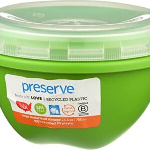 Preserve Food Storage Container, 25.5 Ounce/Large, Apple Green