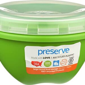 Preserve Food Storage Container, 25.5 Ounce/Large, Apple Green